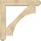 Ekena Millwork Westlake Craftsman Rough Sawn Bracket w/ Offset Brace, Douglas Fir, 8"W x 46"D x 46"H BKT0806X46X46WTL04RDF - alternate 4